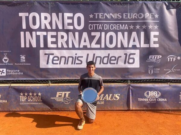 Tenis: Santino, monarca en Italia - Polideportivo - ABC Color