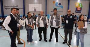 La Nación / Titular del TSJE fue observador