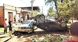 Violento accidente de tránsito deja cuantiosos daños a los involucrados – Diario TNPRESS