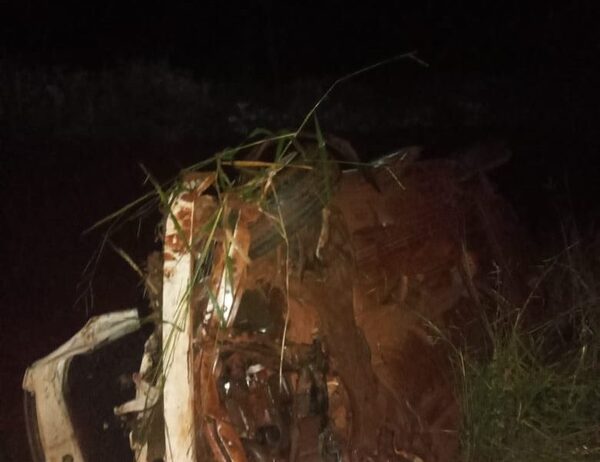 Fatal accidente en Cedrales