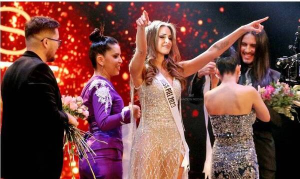 ¡La primera Miss Universo Paraguay con tatuaje!
