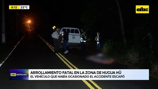 Video: Arrollamiento fatal en la zona de Hugua Hũ - ABC Noticias - ABC Color