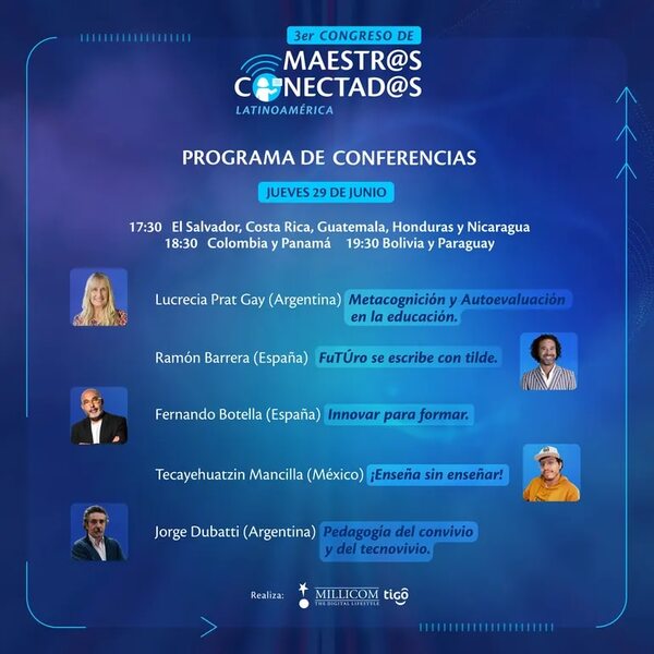 Tigo anuncia la esperada III edición del congreso regional de Maestr@s Conectad@s - Empresariales - ABC Color