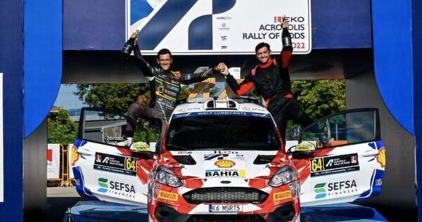 Memorable triunfo de Diego Dominguez en Rally de Kenia