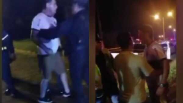 Ebrio prepotente agredió a policías