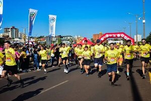 Entusiasta apoyo a la campaña solidaria de la “Correcaminata” - Nacionales - ABC Color