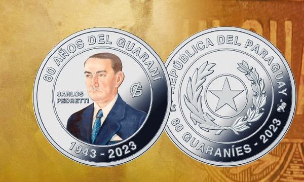 Se conmemora octava década de vigencia del guaraní, con moneda alusiva - MarketData