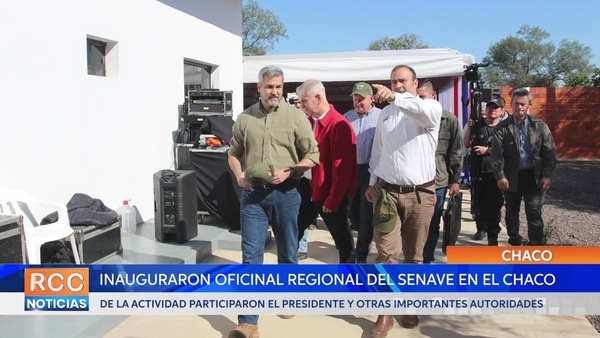 SENAVE inauguró oficialmente su oficina regional en el Chaco