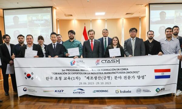 Jóvenes se capacitarán en Corea con miras a la habilitación del centro automotriz