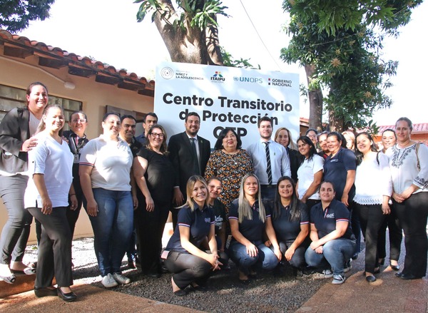MINNA habilitó mejoras en el Centro Transitorio de Protección de Lambaré