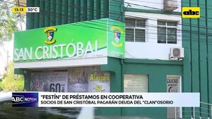 Video: ‘’Festín’' de préstamos en cooperativa  - ABC Noticias - ABC Color