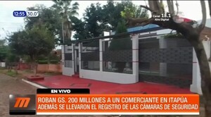 Robaron G. 200 millones a comerciante en Encarnación | Telefuturo