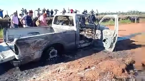 Hallan cuerpo calcinado de un hombre en su vehículo | 1000 Noticias