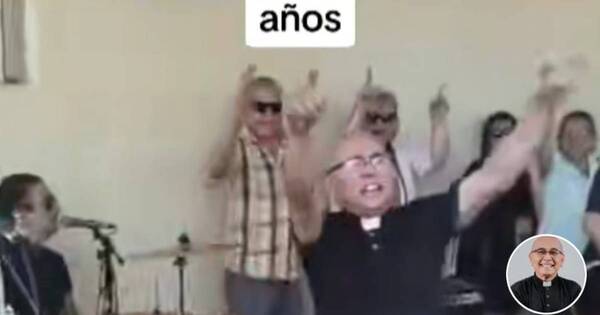 La Nación / El padre Piter celebró su cumpleaños al ritmo de Pink Floyd