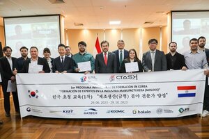 Gobiernos de Paraguay y Corea capacitan a jóvenes con miras a la habilitación del centro automotriz Task en ITAIPU