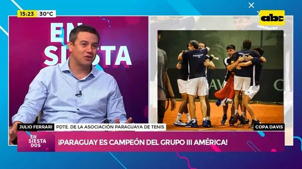 Copa Davis: ¡Paraguay es campeón del grupo III América! - Ensiestados - ABC Color