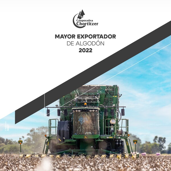 Cooperativa Chortitzer Ltda. se quedó con el premio “Exportador del año 2023” en el sector de algodón