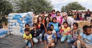La Nación / CAF asistió a familias nativas por las consecuencias de sequía en el Chaco