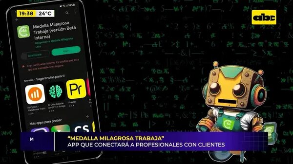 Video: “Medalla Milagrosa trabaja”, app que conectará a profesionales con clientes - Mundo empresarial - ABC Color