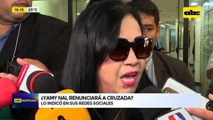 Video: ¿Yamy Nal renunciará a Cruzada Nacional?  - ABC Noticias - ABC Color