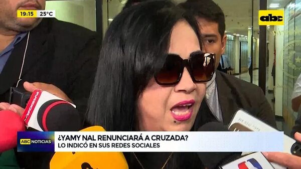 Video: ¿Yamy Nal renunciará a Cruzada Nacional? - ABC Noticias - ABC Color