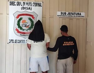 Tras allanamiento detienen a un hombre vinculado a dos asaltos y recuperan vehículo robado - Policiales - ABC Color