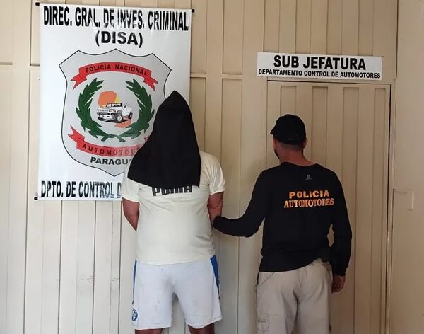 Tras allanamiento detienen a un hombre vinculado a dos asaltos y recuperan vehículo robado - Policiales - ABC Color