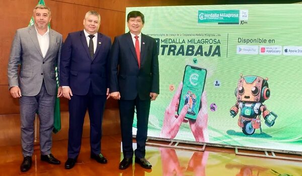 Lanzan la app Medalla Milagrosa Trabaja - Empresariales - ABC Color