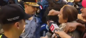 Incidentes frente al MOPC en manifestación - C9N