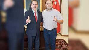 Reunión clave entre Remezowski y Cartes para el futuro político de la ANR en Encarnación
