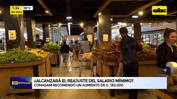 Video: Reajuste del salario mínimo - ABC Noticias - ABC Color