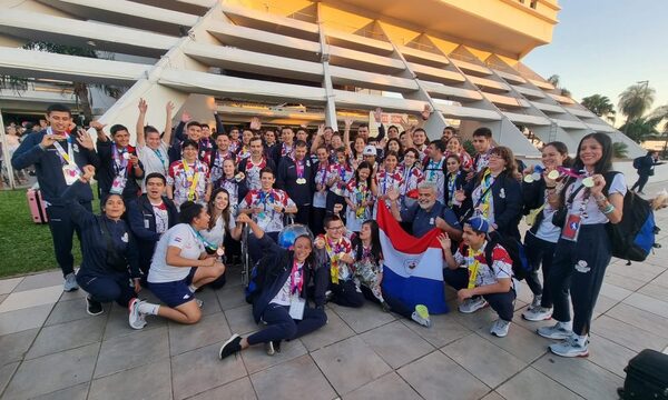 Llega delegación paraguaya de Olimpiadas Especiales