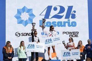 La paraguaya Nicole Wood gana maratón de Rosario