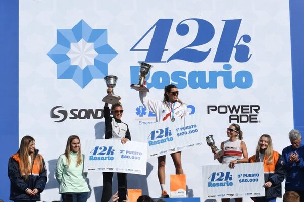 La paraguaya Nicole Wood gana maratón de Rosario