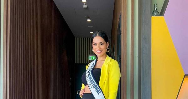 La Nación / ¿Fabi Martínez contará con traductor en el Miss Supranational?
