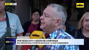 Video: Denuncian a Vicente Bataglia y a dos consejeros - ABC Noticias - ABC Color