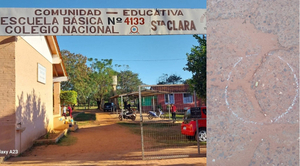 Diario HOY | Realizan disparos frente a escuela de Yby Yaú: objetivo sería amedrentar a un alumno