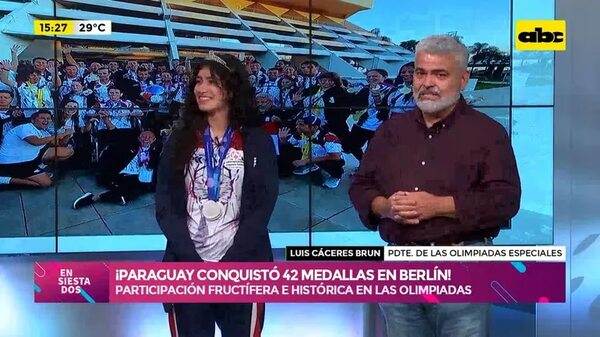 Video: ¡Paraguay conquistó 44 medallas en Berlín! - Ensiestados - ABC Color