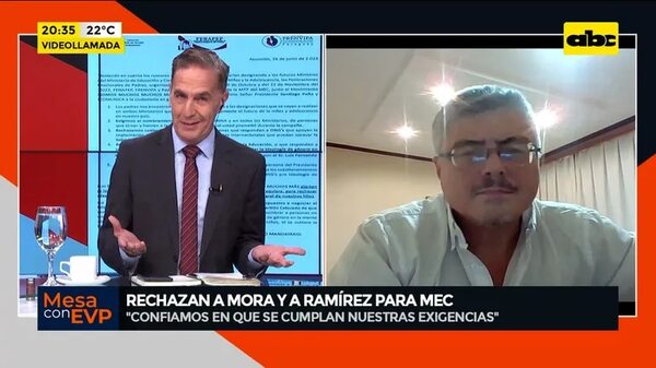 Video: Rechazan a Federico Mora y a Fernando Ramírez para el MEC - Mesa de Periodistas - ABC Color