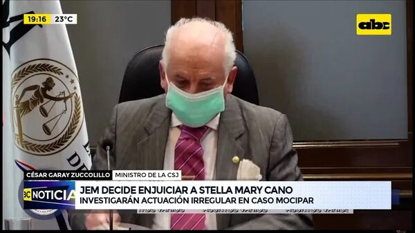 Video: JEM decide enjuiciar a Stella Mary Cano - ABC Noticias - ABC Color