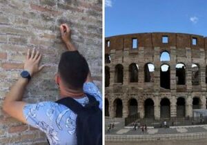 Diario HOY | Buscan en Italia a un turista que talló su nombre y el de su pareja en el Coliseo