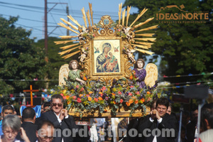 Más allá de la religión, Pedro Juan Caballero celebró su fiesta patronal en homenaje a la Santa Madre del Perpetuo Socorro - El Nordestino