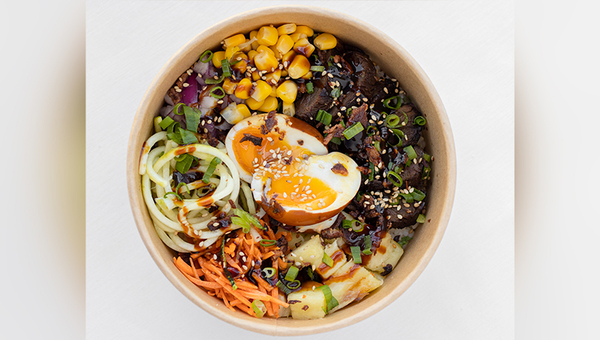 Pokékoa: un tesoro culinario hawaiano de comida saludable y fresca (en Food Park Mburucuya)