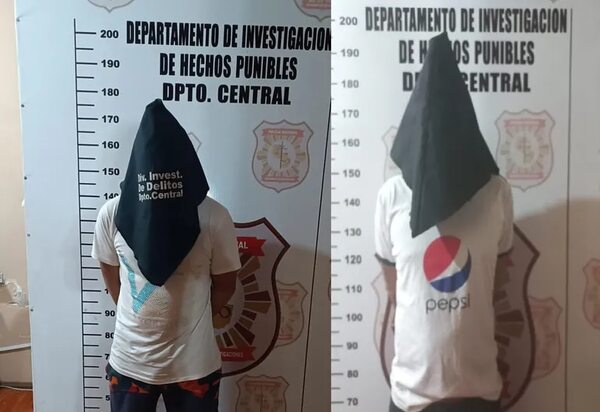 Detienen a supuestos asaltantes y recuperan vehículo robado en Villa Elisa - Policiales - ABC Color