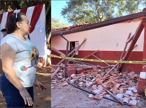 San Ignacio: Comunidad Educativa de la Escuela San Roque exige nueva construcción