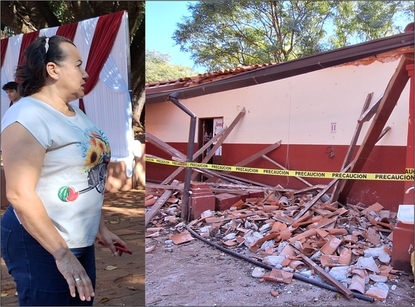 San Ignacio: Comunidad Educativa de la Escuela San Roque exige nueva construcción