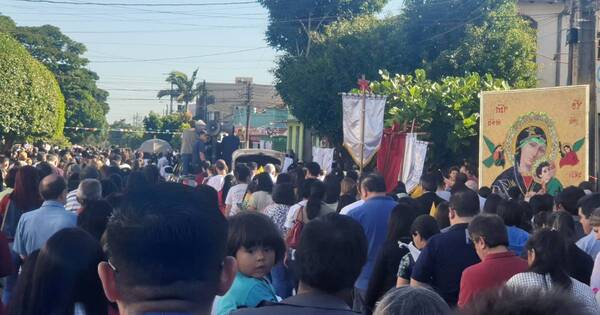 La Nación / Honraron a Nuestra Señora del Perpetuo Socorro en PJC