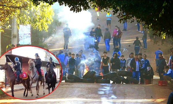 Unos 40 enardecidos vecinos hacen correr a 150 policías e impiden desalojo en Bo. Che la Reina – Diario TNPRESS