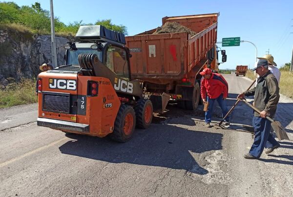 Impulsan bacheos de cara a la intervención de la ruta Vallemí- Concepción - .::Agencia IP::.
