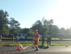 Dos muertos en violento accidente